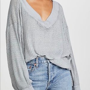 Free People South Side Thermal Top